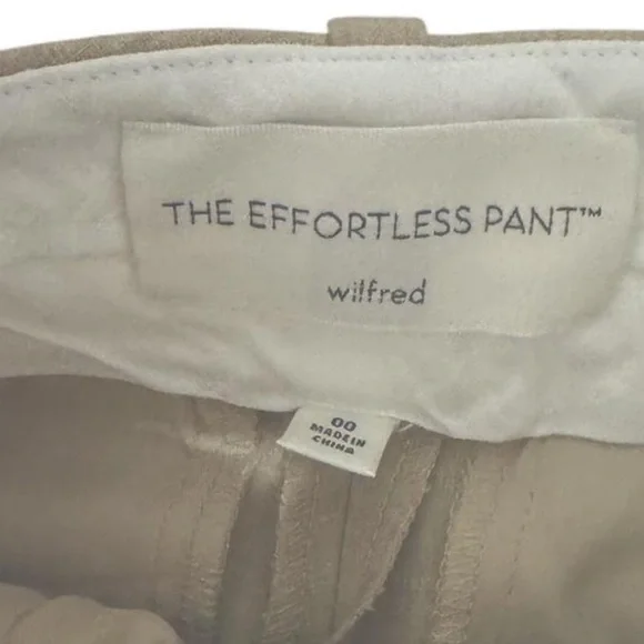 Wilfred Tan Effortless Pants - crop - Picture 3 of 5